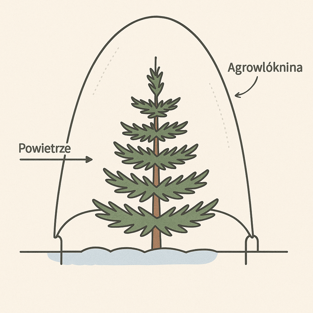 Rysunek_techniczny_pokazujacy_mala_choinke_okryta_agrowloknina_z_uwzglednieniem_przestrzeni_pomiedzy__aby_powietrze_moglo_cyrkulowac