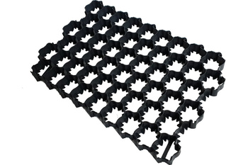 Kratka trawnikowa czarna INOVGREEN IP40 58x39x4 cm