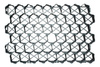 Kratka trawnikowa czarna Ekogrid 60x40x3 cm