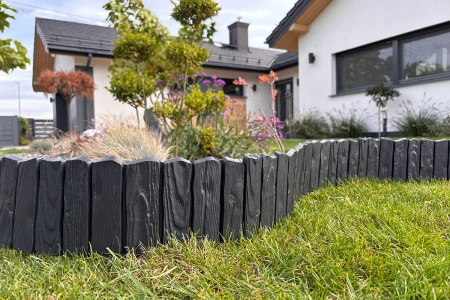 Palisada WOOD 58 cm czarna