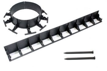 Obrzeże ogrodowe Ekobord Big 100mm + 2 szt. kotew