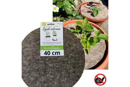 Dysk ochronny z owczej wełny 40 cm - 3 szt.