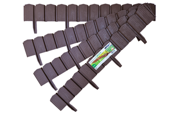 Palisada ogrodowa Stella Green 3,14 mb brązowa