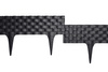 Obrzeże Palisada RATTAN 80 cm czarny (black)