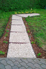 Obrzeże ogrodowe Border 45mm + 4 szt. kotew