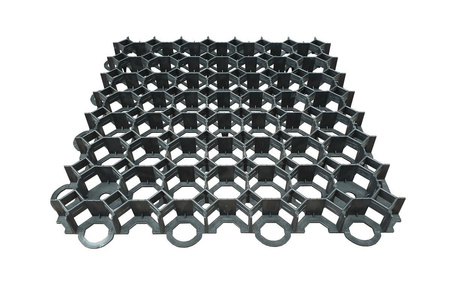 Kratka trawnikowa Ekogrid 50x50x4 cm czarna
