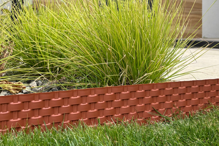 Obrzeże Palisada RATTAN 80 cm terakota (terracotta)