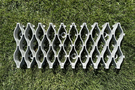 Kratka plastikowa ECO-WAVE 33.2 50x20x3,3 cm szara