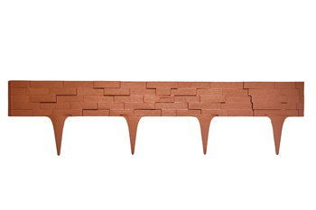 Obrzeże Palisada Stone 80 cm terakota