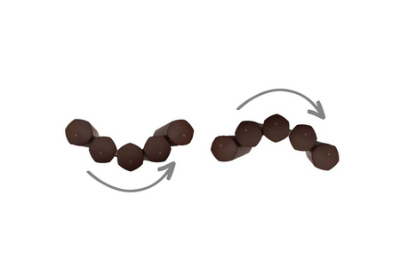 Palisada Stella Green Grafitowa 15x27 cm 2.7 mb