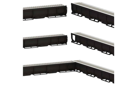 Odwodnienie liniowe Spark Easy1 DN70 z rusztem ocynkowanym kl. A15