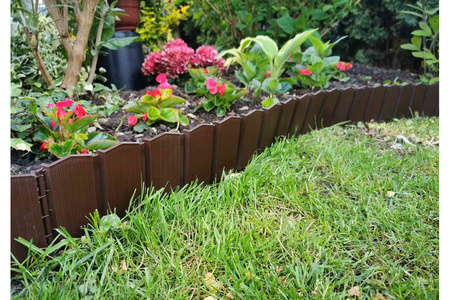 Palisada ogrodowa Stella Green 3,14 mb antracytowa