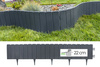 Ekopalisada Palisada ogrodowa 100 cm, wys. 22 cm Grafitowa