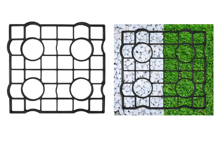 Kratka trawnikowa kaminando 50x50x2,5 cm - test