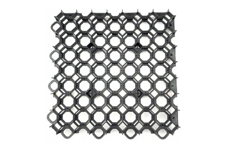 Kratka trawnikowa SG 50x50x4 cm czarna 220 szt.