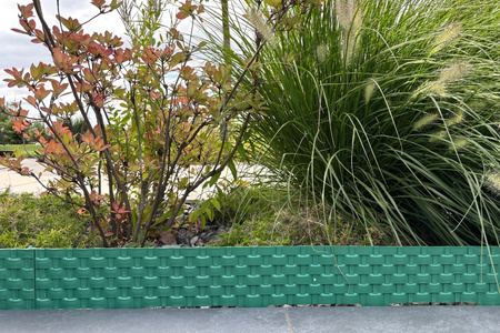 Obrzeże Palisada RATTAN 0,8 mb zielona (green)