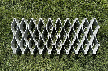 Kratka plastikowa ECO-WAVE 33.2 50x20x3,3 cm szara