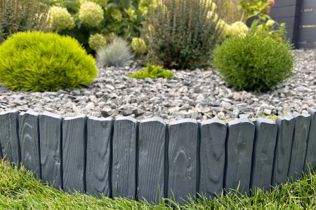 Palisada WOOD 58 cm antracyt