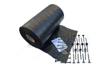 Agrotkanina 70g składana 0,8x100m UV Polska + 100 kołków 12,5cm