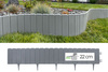 Ekopalisada ogrodowa 100 cm, wys. 22 cm Szara