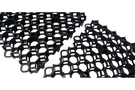 Kratka trawnikowa SG 50x50x4 cm czarna 220 szt.