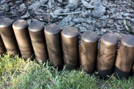 Palisada wysoka 2,0 mb brązowa