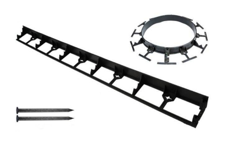 Obrzeże ogrodowe OPL STRONG 45mm + 2 szt. kotew
