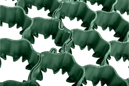 Kratka trawnikowa INOVGREEN IP30 58x39x3 cm 264 szt. zielona