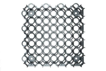 Kratka trawnikowa Ekogrid 50x50x4 cm czarna