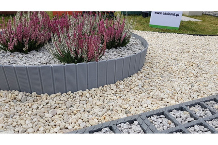 Ekopalisada Palisada ogrodowa 100 cm, wys. 17 cm Szara