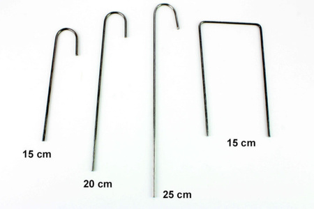 Szpilki do agrowłókniny J15 100 szt.