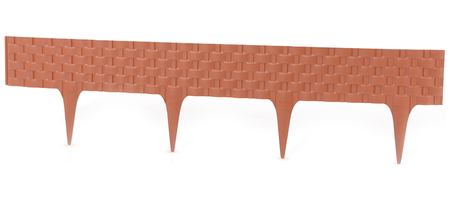 Obrzeże Palisada RATTAN 80 cm terakota (terracotta)