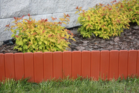 Ekopalisada Palisada ogrodowa 100 cm, wys. 17 cm Terakota