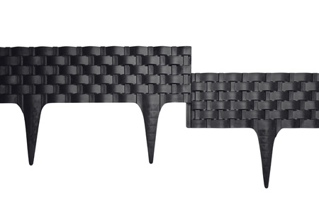 Obrzeże Palisada RATTAN 80 cm czarny (black)