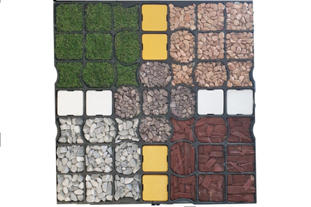 Znacznik parkingowy do kratek Inovgreen IG40 biały