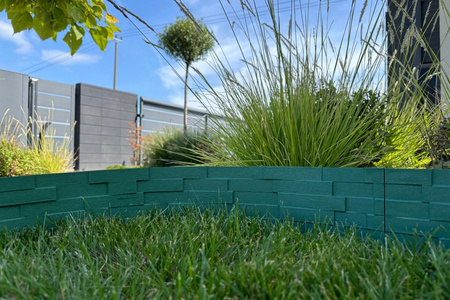 Obrzeże Palisada Stone 80 cm zielone