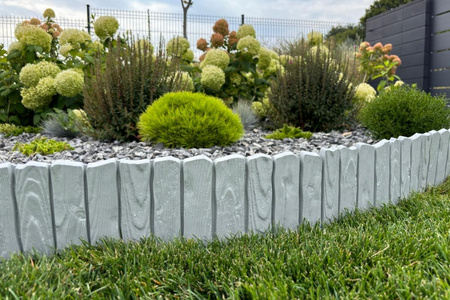 Palisada WOOD 58 cm szara