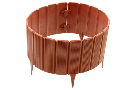 Ekopalisada ogrodowa 100 cm, wys. 22 cm Terakota