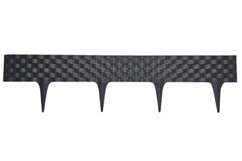 Obrzeże Palisada RATTAN 80 cm czarny (black)
