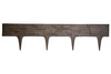 Obrzeże Palisada Stone 80 cm ciemny brąz
