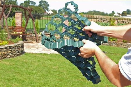 Kratka trawnikowa INOVGREEN IP40, kolor zielony, wymiary 58x39x4 cm 200 szt.