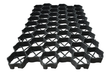 Kratka trawnikowa czarna Ekogrid 60x40x3 cm