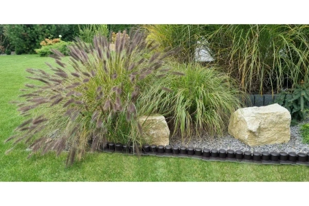 Palisada z najazdem 2,4 m brąz