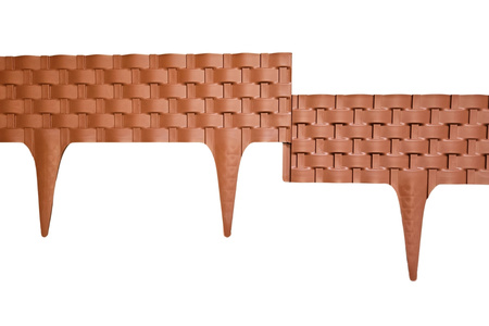 Obrzeże Palisada RATTAN 80 cm terakota (terracotta)