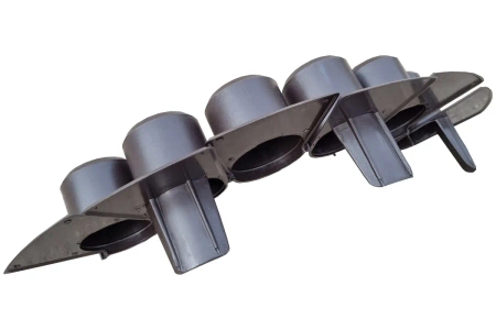 Palisada z najazdem 2,4 m brąz