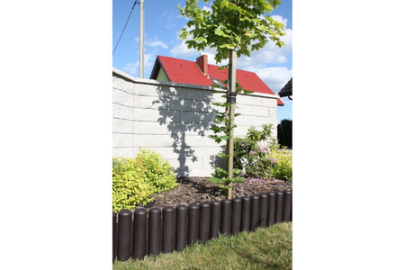 Palisada wysoka 2,0 mb brązowa