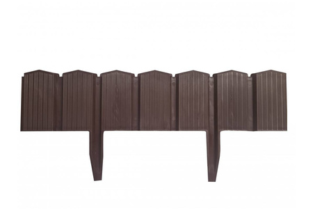Palisada ogrodowa Stella Green 3,14 mb brązowa