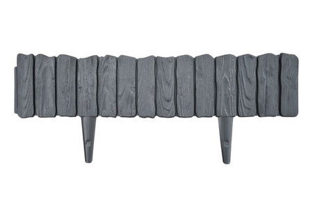 Obrzeże Palisada WOOD 58 cm antracyt