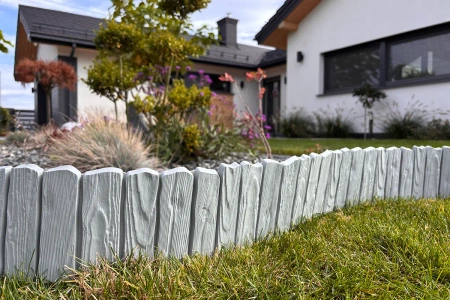 Palisada WOOD 58 cm szara