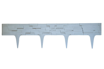 Obrzeże Palisada Stone 80 cm grafitowa